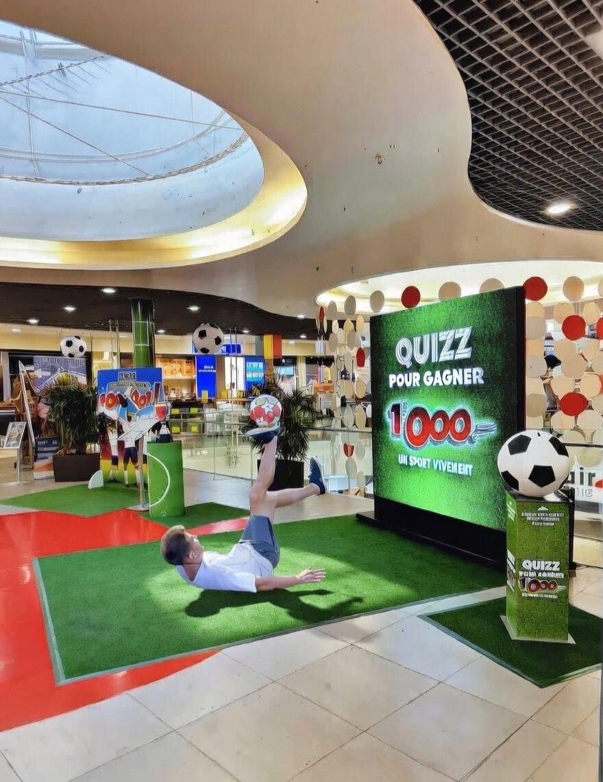 Animation pour centres commerciaux